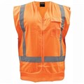 Vest Transit TTMCW17 XTape Back  Orange