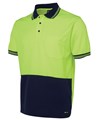 JBs Hi Vis SS Cotton Back Polo