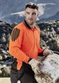 Mens Hi Vis Flux LS Polo