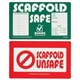 Scaffold Safe  Green  Red