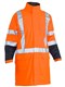 Hi Vis TTMC X Tape Stretch PU Rain Coat
