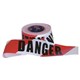 Danger On RedWhite Hazard Tape